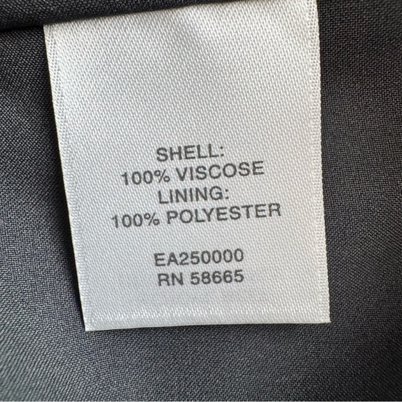 NWT Classiques Entier Belted Waist Sleeveless Charcoal Gray Midi Dress Size 16 - Picture 7 of 15